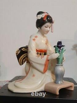 Franklin Porcelain Japan, Maiden Of The Perfect Blossom By Tokutaro Tamai