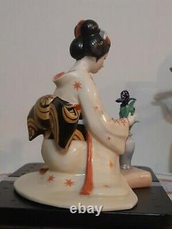 Franklin Porcelain Japan, Maiden Of The Perfect Blossom By Tokutaro Tamai