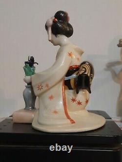 Franklin Porcelain Japan, Maiden Of The Perfect Blossom By Tokutaro Tamai