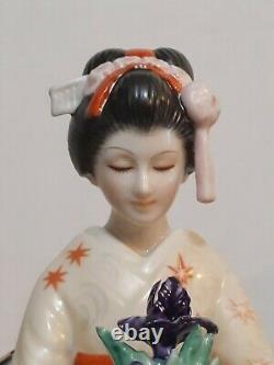 Franklin Porcelain Japan, Maiden Of The Perfect Blossom By Tokutaro Tamai