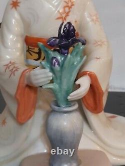 Franklin Porcelain Japan, Maiden Of The Perfect Blossom By Tokutaro Tamai