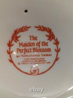 Franklin Porcelain Japan, Maiden Of The Perfect Blossom By Tokutaro Tamai