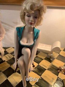 Franklin mint Porcelain Marilyn Monroe Doll