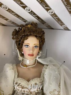 Franklin mint faberge spring bride Natalia porcelain doll MIB no COA