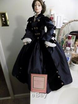 Franklin mint gone with the wind porcelain mrs ohara hard to find with coa