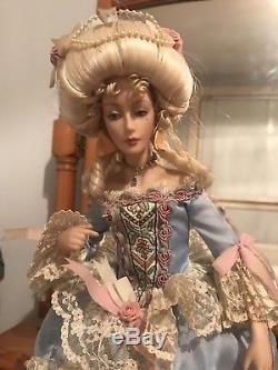 Franklin mint heirloom Marie Antoinette Bisque Doll Collectible Rare