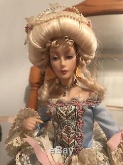 Franklin mint heirloom Marie Antoinette Bisque Doll Collectible Rare