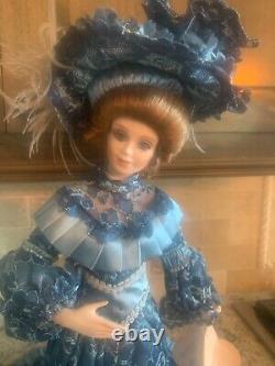 Franklin mint porcelain doll Madame Jeanne