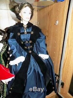 Franklin mint porcelain doll gone with the wind mrs ohara hard to find
