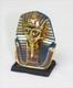 GOLD FUNERARY MASK Vintage 1989 Franklin Mint Treasures of Tutankhamen