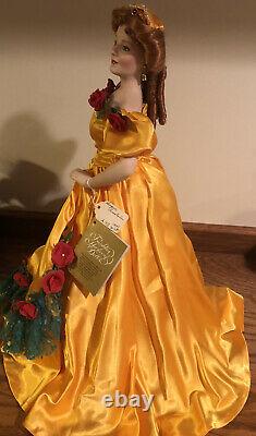 GONE WITH THE WIND FRANKLIN MINT HEIRLOOM BELLE WATLING PORCELAIN DOLL With TAGS