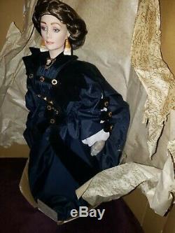 GONE WITH THE WIND FRANKLIN MINT HEIRLOOM Porcelain Doll Mrs. Ellen O'Hara