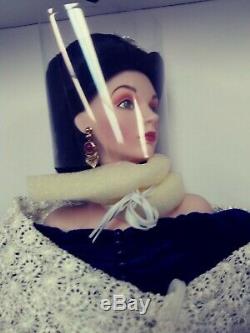 GWTW Franklin Mint Scarlett's Portrait Porcelain Doll Gone With the Wind