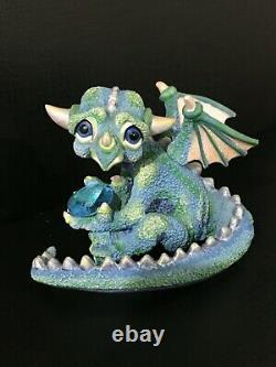 Genuine Franklin Mint Mood Dragons Set Of 6