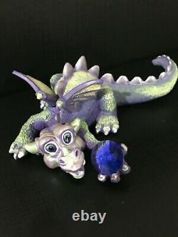 Genuine Franklin Mint Mood Dragons Set Of 6