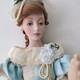 Gloria Vanderbilt Franklin Mint Collector Doll Caroline at the Ball Porcelain