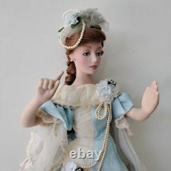 Gloria Vanderbilt Franklin Mint Collector Doll Caroline at the Ball Porcelain
