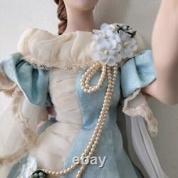 Gloria Vanderbilt Franklin Mint Collector Doll Caroline at the Ball Porcelain