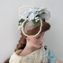 Gloria Vanderbilt Franklin Mint Collector Doll Caroline at the Ball Porcelain
