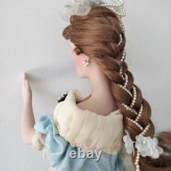 Gloria Vanderbilt Franklin Mint Collector Doll Caroline at the Ball Porcelain