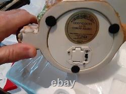 Goldilocks and the Three Bears Teapot House Musical Franklin Mint New Rare