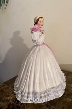 Gone With The Wind Melanie Wilkes Porcelain Doll Franklin Mint 1988 RARE