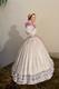Gone With The Wind Melanie Wilkes Porcelain Doll Franklin Mint 1988 RARE