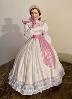 Gone With The Wind Melanie Wilkes Porcelain Doll Franklin Mint 1988 RARE