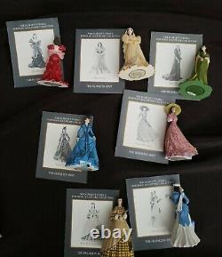 Gone With The Wind The Scarlett O'hare Portrait Sculpture Coll Figures Lot Of 15