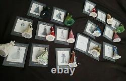 Gone With The Wind The Scarlett O'hare Portrait Sculpture Coll Figures Lot Of 15