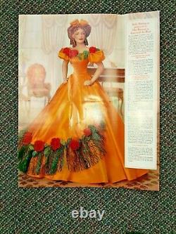 Gone With the Wind BELLE WATLING Franklin Mint Porcelain 20Doll COA Poster GWTW