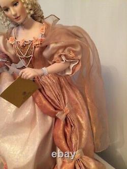 Gorgeous Porcelain Franklin Mint'CINDERELLA', Pink Dress, Pristine