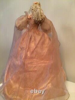 Gorgeous Porcelain Franklin Mint'CINDERELLA', Pink Dress, Pristine