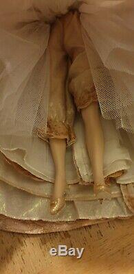 Gorgeous Rare Franklin Mint Heirloom 18 Doll/ Ringlet/mask