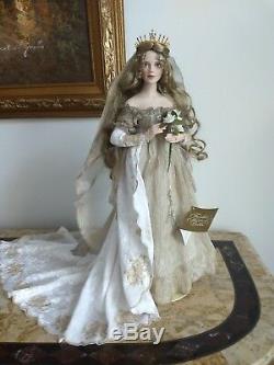 Guinevere Franklin Mint Heirloom Porcelain Doll
