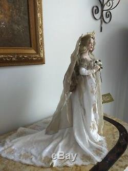 Guinevere Franklin Mint Heirloom Porcelain Doll