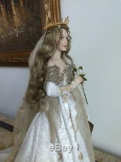 Guinevere Franklin Mint Heirloom Porcelain Doll