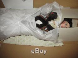 Gwtw Paisley Robe Franklin Mint Scarlett Gone With The Wind Porcelain Doll Coa