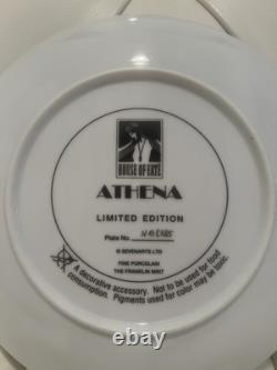 HOUSE OF ERTE Franklin Mint Limited Edition Art Deco Porcelain Plates Set of 4