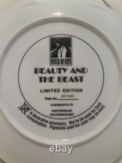 HOUSE OF ERTE Franklin Mint Limited Edition Art Deco Porcelain Plates Set of 4