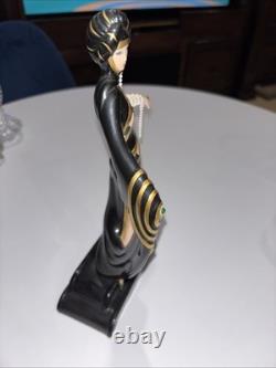 HOUSE OF ERTE THE FRANKLIN MINT PEARLS AND EMERALDS LTD ED. N4632 Excellent