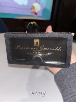 HOUSE OF ERTE THE FRANKLIN MINT PEARLS AND EMERALDS LTD ED. N4632 Excellent