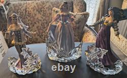 HOUSE OF FABERGE, FRANKLIN MINT Princess Collection Ice, Frost, Lost Star x3 EC