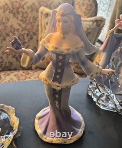 HOUSE OF FABERGE, FRANKLIN MINT Princess Collection Ice, Frost, Lost Star x3 EC