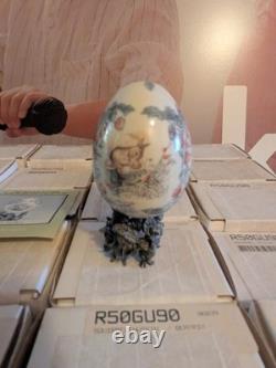 HUGE LOT OF FRANKLIN MINT- PORCELAIN- 20 x BEATRIX POTTER Squirrel Nutkin Eggs