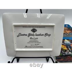 Harley-Davidson Franklin Mint Plate Panorama Set of 4 Paul Costello Porcelain