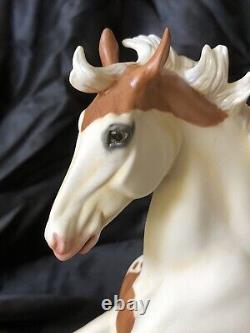 Horse Figurine Sandomingo Pamela Du Boulay Franklin Mint Porcelain Hand Painted