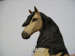 Horse Figurine porcelain ceramic statue sculpture Franklin Mint equine Lusitano