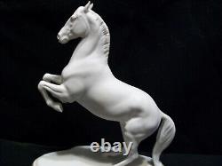 Horse franklinmint Ceramic porcelain pottery Figurine sculpture Pamela Du Boulay