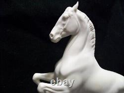 Horse franklinmint Ceramic porcelain pottery Figurine sculpture Pamela Du Boulay